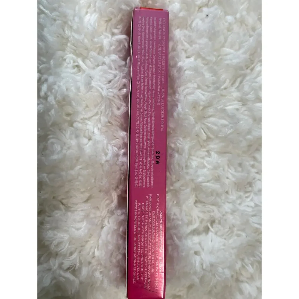Jaclyn Cosmetics Poutspoken Liquid Lipstick Sugared NEW in BOX